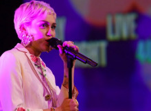 No Twerking, no tongue, just Miley at ‘SNL 40’