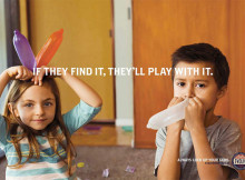 To promote gun safety, this ad campaign shows kids playing with vibrators and tampons and no we aren’t making this up