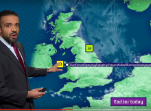Tongue-twister U.K. town is no problem for this weatherman